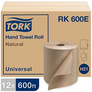 TORK UNIVERSAL HAND TOWEL ROLL – KRAFT (12 X 600′) – H21