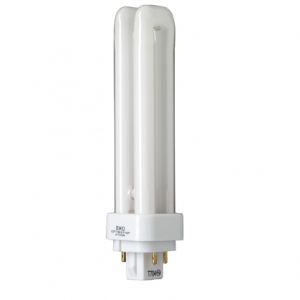 Eiko 18-Watt Compact Fluorescent Light Bulb. QuadTube Lamp